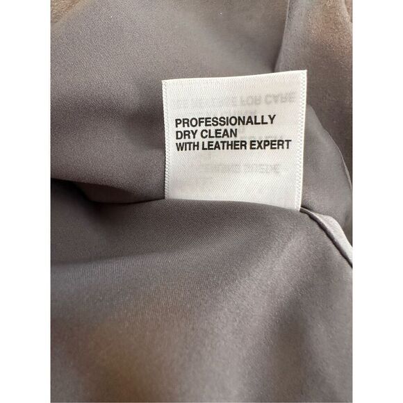 Etcetera grey suede jacket with studs - Picture 10 of 11